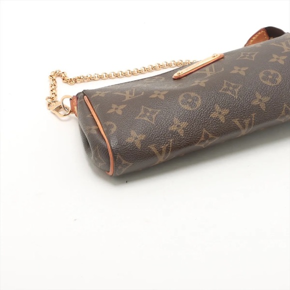 Authentic Louis Vuitton Monogram Eva Brown Canvas Shoulder Bag COA INCLUDED - Picture 5 of 12
